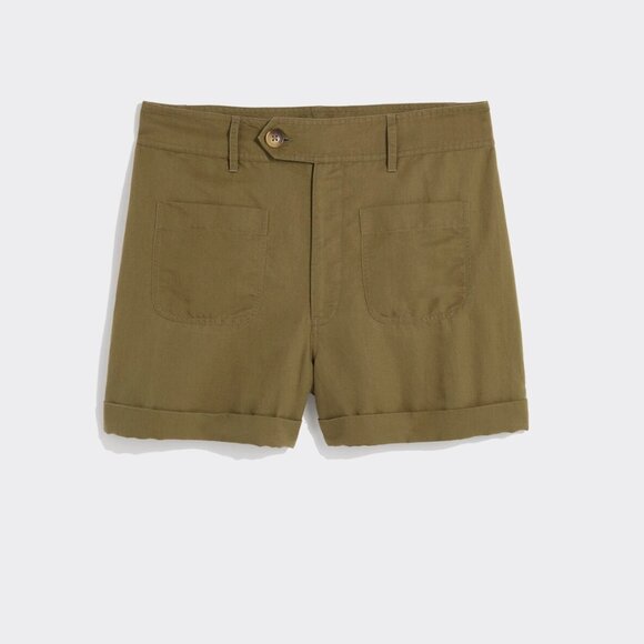 Vineyard Vines 3 Inch Patch Pocket Linen Blend Shorts Size 2 - Picture 1 of 3